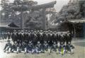 昭和18年ごろ　海軍機雷学校の生徒たち＝東京の明治神宮