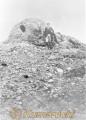 昭和8年6月　阿蘇・中岳爆発で噴出した昭八岩　※写真集・熊本１００年より