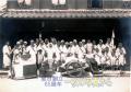 昭和15年7月　国防婦人会主催のハイヨセ奉仕隊の婦人たち＝上益城郡甲佐町