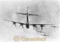 昭和20年　米軍のB２９爆撃機　※写真集・熊本１００年より