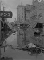 21６・２６熊本大水害　泥水に埋まった下通商店街＝熊本市下通町