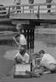 ６・２６熊本大水害　熊本大学医学部の水質調査＝熊本市小沢町の坪井川