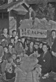 鹿本郡婦人会が水害被災家庭にモチ米のプレゼント＝熊本市手取本町の熊本市役所