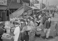 高麗門の市＝熊本市新町