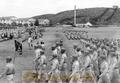 昭和２９年・進駐軍　キャンプウッド内での米軍三軍記念式典
