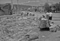 街の中のゴミ捨て場＝熊本市の代継橋きわ