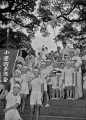 北岡神社夏祭の子ども会＝熊本市春日町