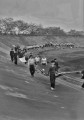 日豪交歓自転車競技大会・開会式＝熊本市水前寺競輪場