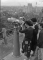 午砲台に観光望遠鏡＝熊本市の熊本城内