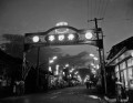 本妙寺通りのスズラン灯完成＝熊本市花園町