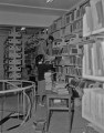 完成した県立図書館　書庫の整理＝熊本市千葉城町