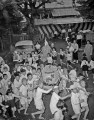 代継宮祭の子どもみこし＝熊本市