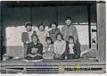 昭和37年12月　一枚きりの家族写真。全員、一番いい服で写りました＝八代