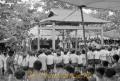 託麻原小学校の土俵開き＝熊本市