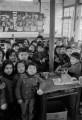 ストーブのある教室＝熊本市東部地区の小学校