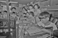 絵画教室の子どもたち＝熊本市のふちた児童画塾