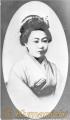 明治期　夏目漱石夫人鏡子　※写真集・熊本１００年より