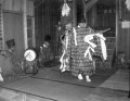 熊野座神社例祭　奉納される神楽＝上益城郡矢部町