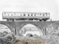 昭和53年　”竹筋”橋を走る国鉄宮原線の列車　※写真集・熊本１００年より