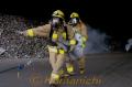 秋の全国火災予防週間　特殊災害訓練で負傷者を運び出す阿蘇広域消防本部の消