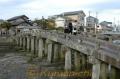 「天草石」で作られた祇園橋。石造けた橋としては日本最大で国の重要文化財