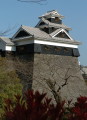 熊本城の南西にそびえ立つ「飯田丸五階櫓」