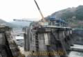 管理橋が撤去された荒瀬ダム＝八代市