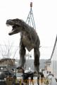 ティラノサウルスの復元模型を新恐竜博物館に移設＝御船町