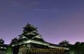 上空を通過する国際宇宙ステーション（ＩＳＳ）＝熊本市